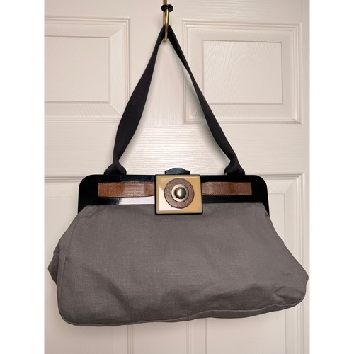 Y2k marni grey canvas - y2k, bag